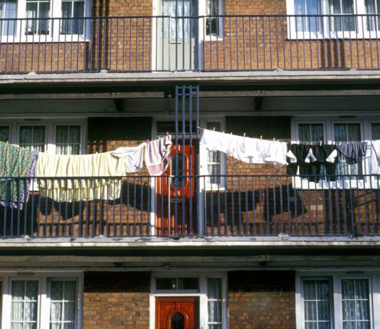 Overcrowding in social housing in England soars to 24-year high
