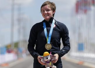 Kelly Catlin: cycling world champion suffered concussion in months before suicide