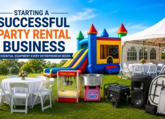 Starting a Successful Party Rental Business: Essential Equipment Every Entrepreneur Needs